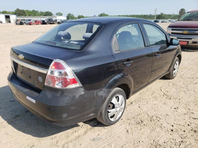 KL1TD56E39B390277 - 2009 CHEVROLET AVEO LS 黑色 照片 4