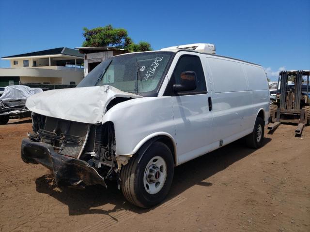 1GTZ7HFF9G1220237 - 2016 GMC SAVANA G35 WHITE photo 2