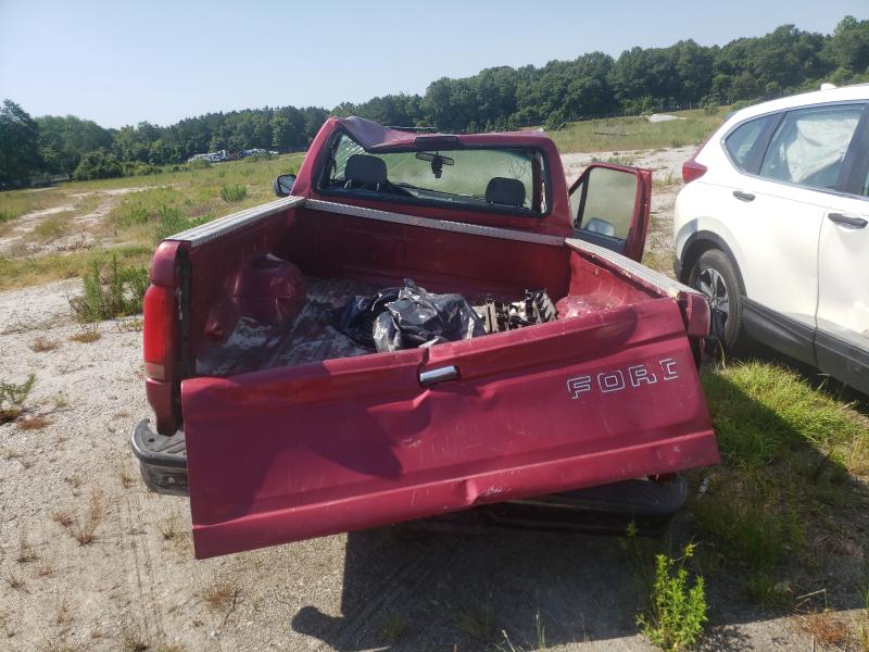 1FTDF15Y9RNB79627 - 1994 FORD F150 BURGUNDY photo 10