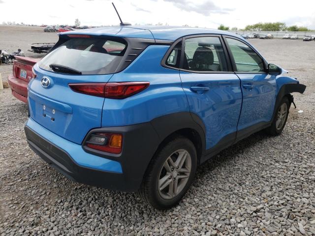 KM8K12AA3KU225108 - 2019 HYUNDAI KONA SE BLUE photo 4