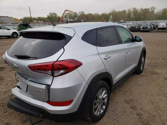 KM8J2CA41JU716221 - 2018 HYUNDAI TUCSON SE SILVER photo 4