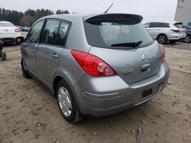 3N1BC13E19L353203 - 2009 NISSAN VERSA S GRAY photo 3