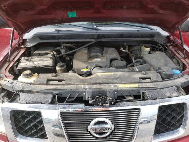 1N6BA06A75N579081 - 2005 NISSAN TITAN S RED photo 7