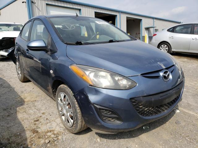 JM1DE1KZ6E0174909 - 2014 MAZDA MAZDA2 SPO BLUE photo 1