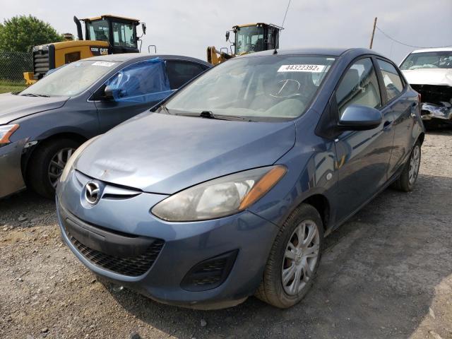 JM1DE1KZ6E0174909 - 2014 MAZDA MAZDA2 SPO 蓝色 照片 2