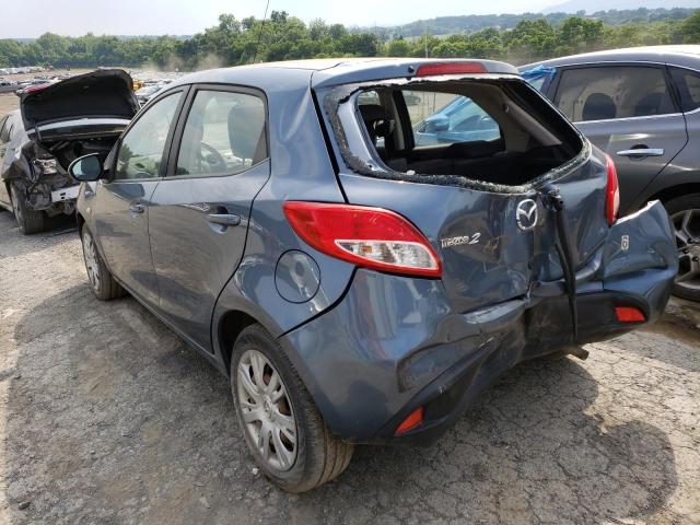 JM1DE1KZ6E0174909 - 2014 MAZDA MAZDA2 SPO 蓝色 照片 3