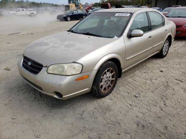 JN1CA31D21T605072 - 2001 NISSAN MAXIMA GXE GOLD photo 2