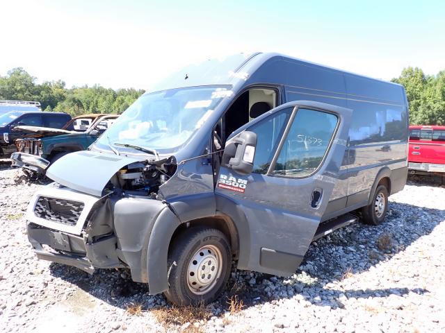 3C6URVJG5KE544902 - 2019 RAM PROMASTER 蓝色 照片 2