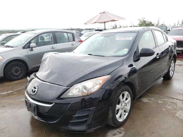 JM1BL1SG2A1216282 - 2010 MAZDA 3 I BLACK photo 2