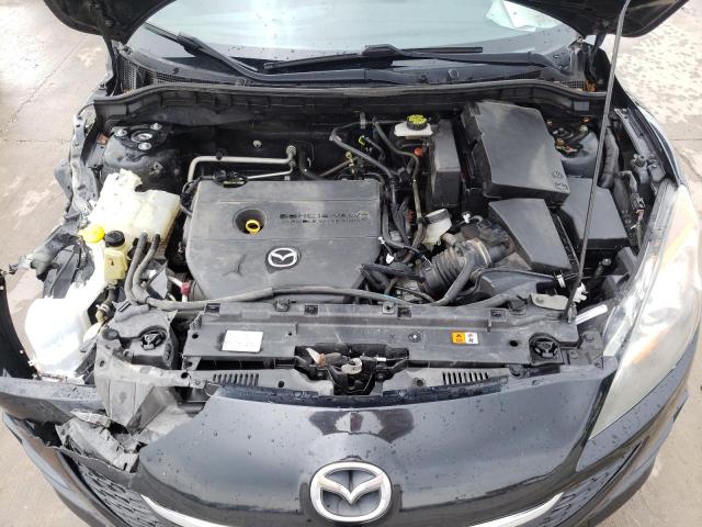 JM1BL1SG2A1216282 - 2010 MAZDA 3 I BLACK photo 7