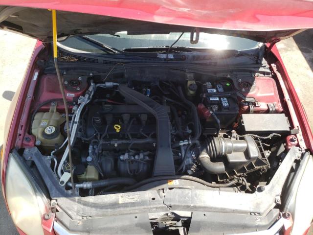 3FAHP07Z97R242675 - 2007 FORD FUSION SE BURGUNDY photo 7