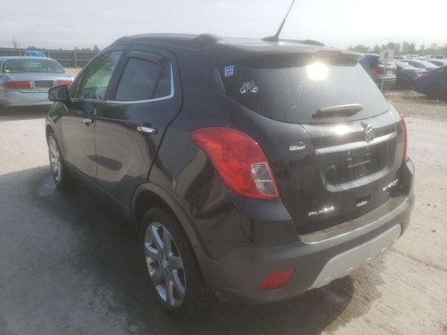 KL4CJFSB9EB544823 - 2014 BUICK ENCORE CON BLACK photo 3