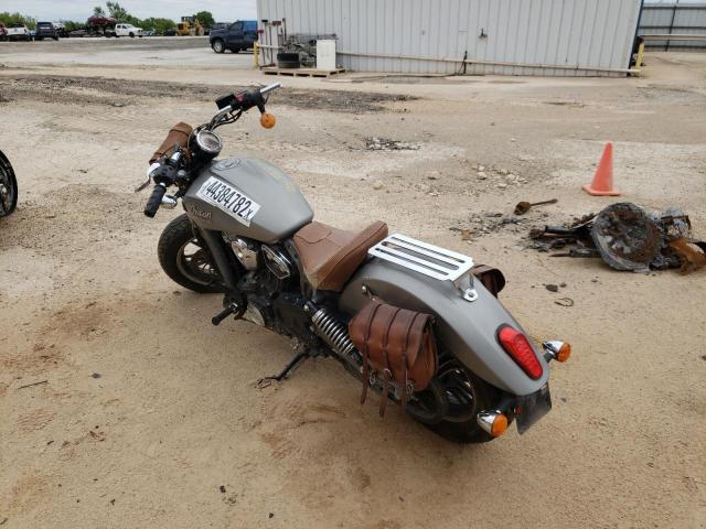 56KMSB00XG3107650 - 2016 INDIAN MOTORCYCLE CO. SCOUT GRAY photo 3