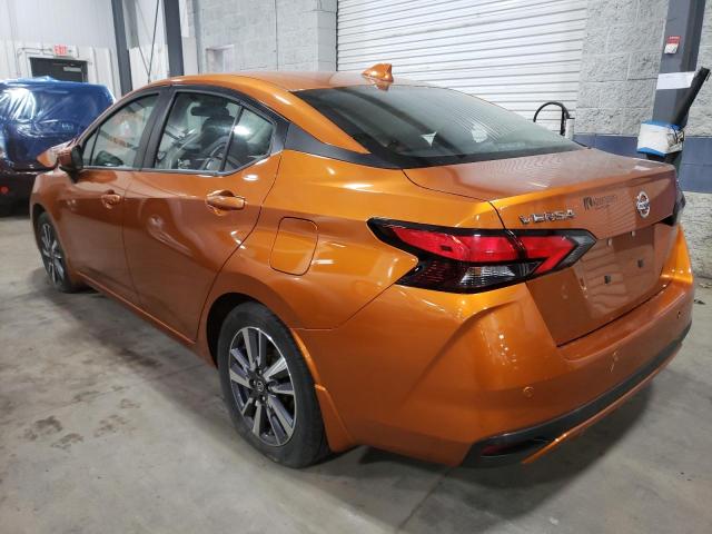 3N1CN8EV7LL800760 - 2020 NISSAN VERSA SV ORANGE photo 3