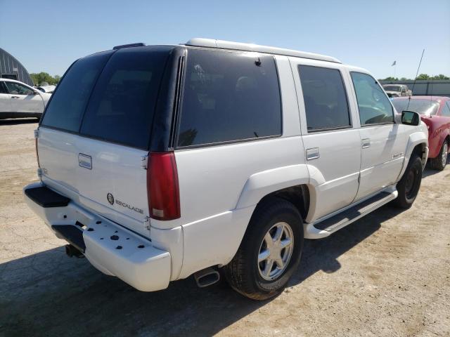 1GYEK63RXYR202083 - 2000 CADILLAC ESCALADE L WHITE photo 4