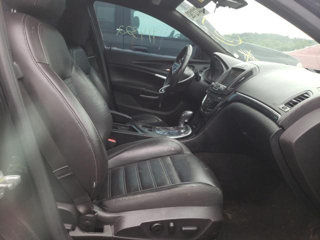 2G4GT5GX4E9247262 - 2014 BUICK REGAL GS BLACK photo 5