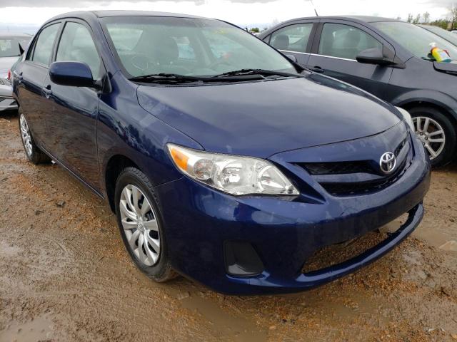 2T1BU4EE8CC893621 - 2012 TOYOTA CAROLLA BLUE photo 1