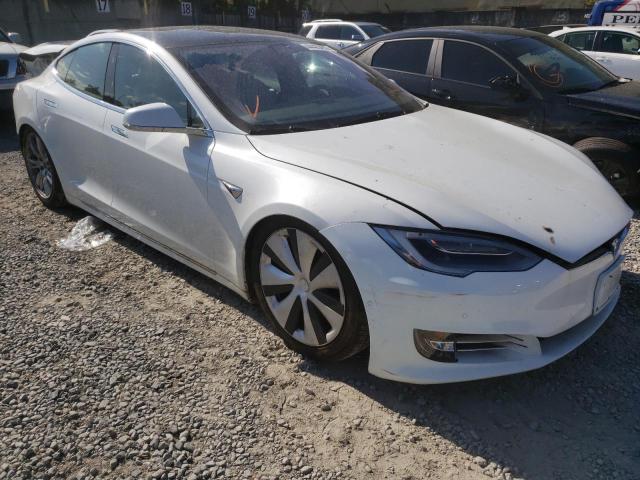 5YJSA1E25LF397362 - 2020 TESLA MODEL S Սպիտակ լուսանկար 1