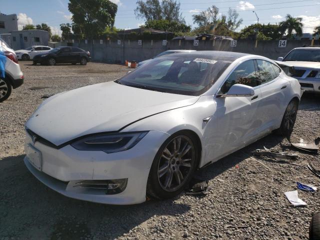 5YJSA1E25LF397362 - 2020 TESLA MODEL S Սպիտակ լուսանկար 2