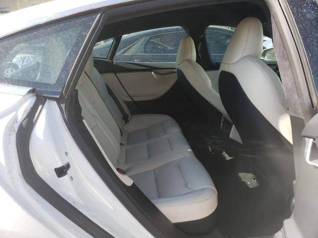 5YJSA1E25LF397362 - 2020 TESLA MODEL S Սպիտակ լուսանկար 6