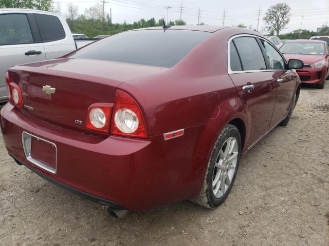 1G1ZK577X9F230729 - 2009 CHEVROLET MALIBU LTZ მუქწითელი ფოტო 4