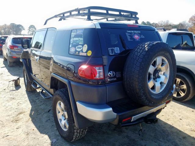 JTEZU11F18K004607 - 2008 TOYOTA FJ CRUISER BLACK photo 3