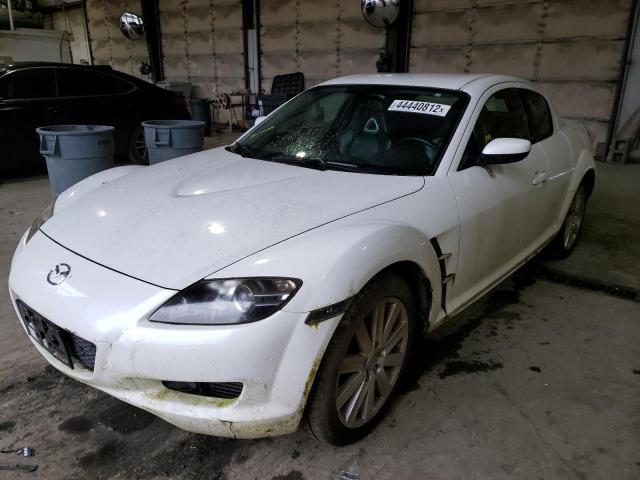 JM1FE173450156616 - 2005 MAZDA RX8 WHITE photo 2