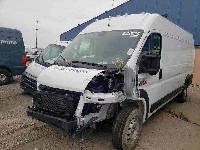 3C6MRVJG0ME511826 - 2021 RAM PROMASTER WHITE photo 2