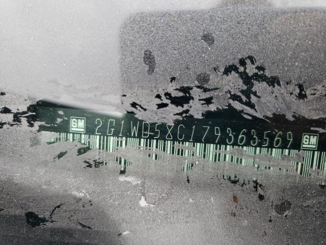 2G1WD58C179363569 - 2007 CHEVROLET IMPALA SUP Қара фото 10