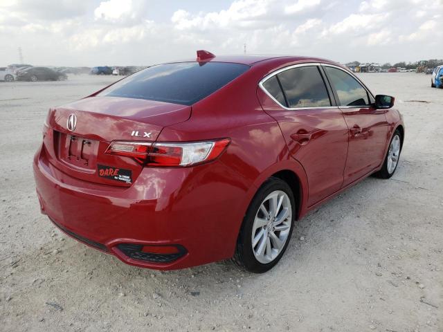 19UDE2F31JA003342 - 2018 ACURA ILX BASE W Qırmızı foto 4