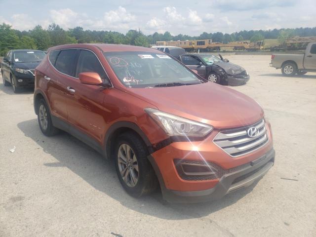 5XYZT3LB9GG369683 - 2016 HYUNDAI SANTA FE S ORANGE photo 1