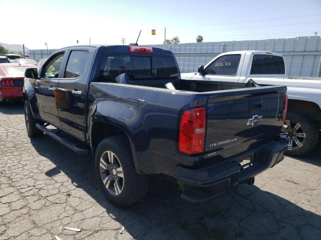 1GCGTDEN3J1242925 - 2018 CHEVROLET COLORADO Z BLUE photo 3