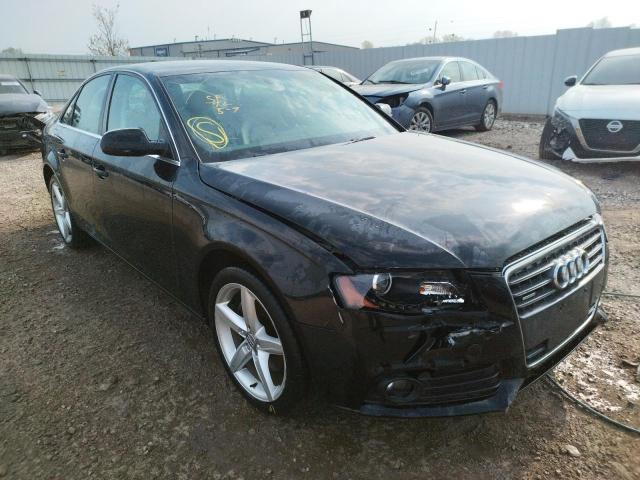 WAUFFAFL5BN017427 - 2011 AUDI A4 BLACK photo 1