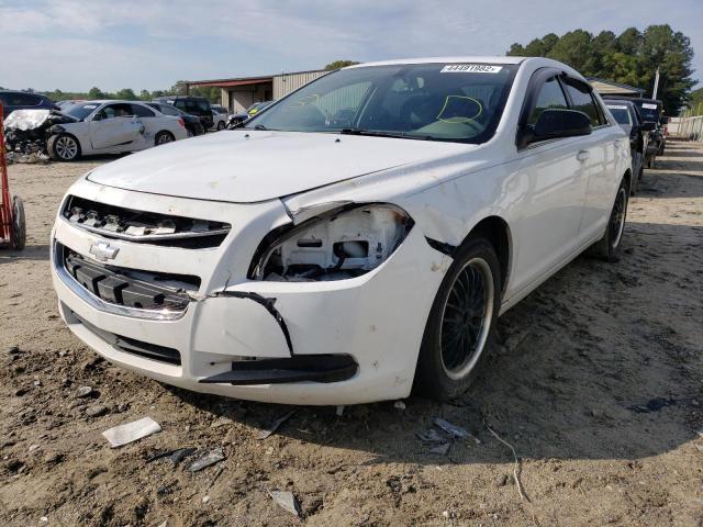 1G1ZB5E17BF387543 - 2011 CHEVROLET MALIBU LS WHITE photo 2