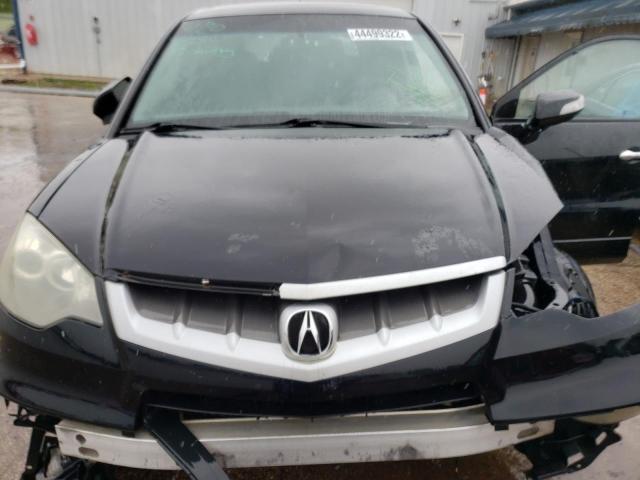 5J8TB182X8A006883 - 2008 ACURA RDX BLACK photo 7