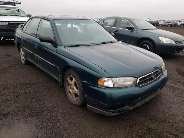 4S3BD4354X7261967 - 1999 SUBARU LEGACY L GREEN photo 1