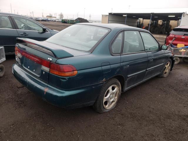 4S3BD4354X7261967 - 1999 SUBARU LEGACY L GREEN photo 4