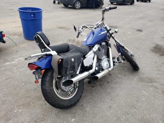 1HFSC18011A501443 - 2001 HONDA VT1100 C BLUE photo 4