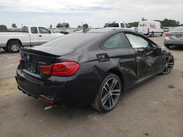 WBA4W7C58KAG52586 - 2019 BMW 440I BLACK photo 4