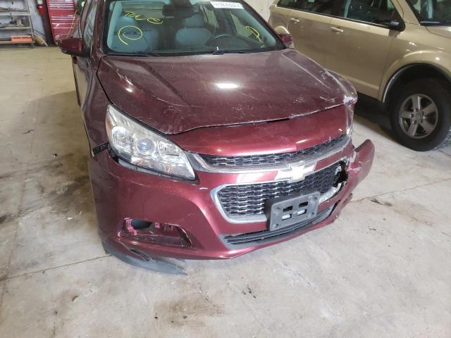 1G11C5SL9FF280922 - 2015 CHEVROLET MALIBU 1LT 勃艮第红 照片 9