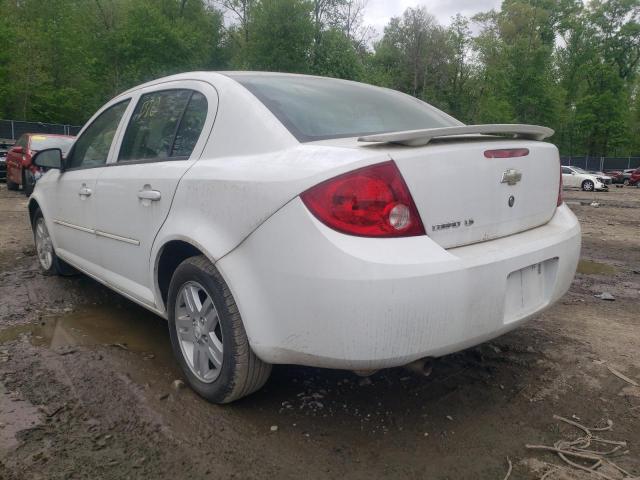 1G1AL52F757569395 - 2005 CHEVROLET COBALT WHITE photo 3