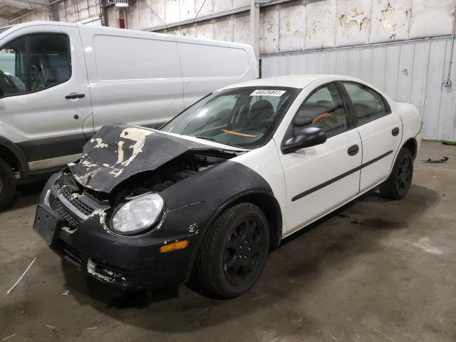 1B3ES26C93D102019 - 2003 DODGE NEON SE WHITE photo 2