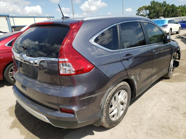 2HKRM3H76FH537174 - 2015 HONDA CR-V EXL CHARCOAL photo 4