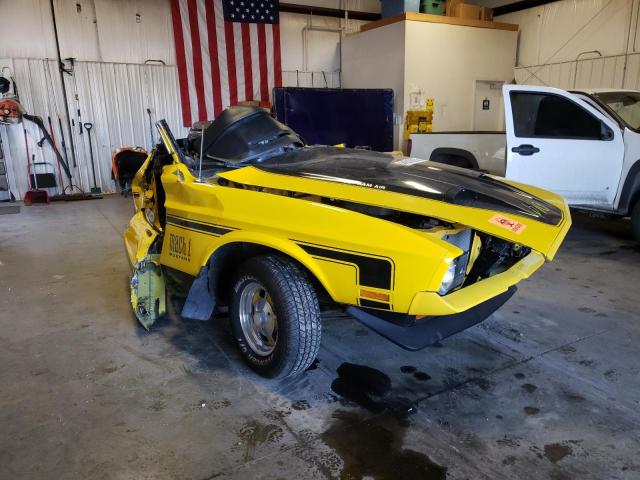 2F05Q206928 - 1972 FORD MUSTANG MA YELLOW photo 1