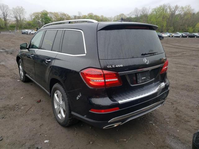 4JGDF6EE8JB003088 - 2018 MERCEDES-BENZ GLS 450 4M BLACK photo 3