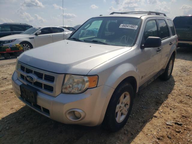 1FMCU59359KB88104 - 2009 FORD ESCAPE HYB SILVER photo 2