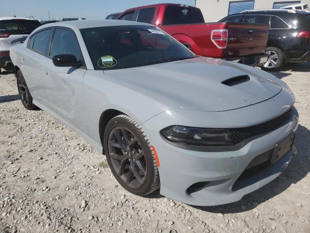 2C3CDXHG8MH548930 - 2021 DODGE CHARGER GT GRAY photo 1