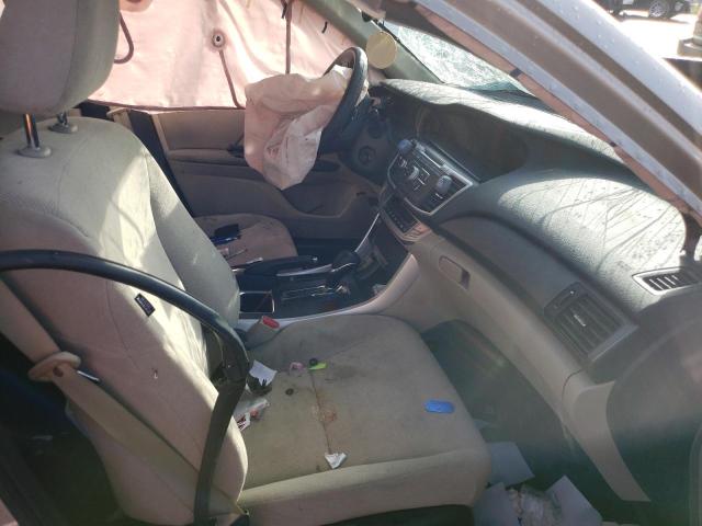 1HGCR2F32DA041263 - 2013 HONDA ACCORD LX BEIGE photo 5