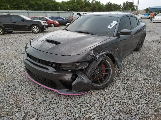 2C3CDXGJ3MH559802 - 2021 DODGE CHARGER SC GRAY photo 2