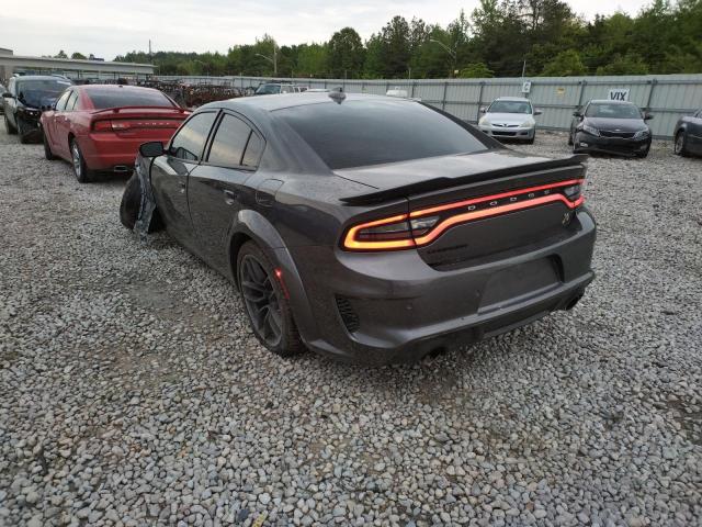 2C3CDXGJ3MH559802 - 2021 DODGE CHARGER SC GRAY photo 3